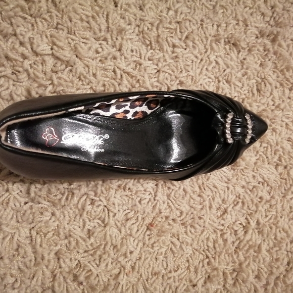 Women black dress shoes - Picture 4 of 5